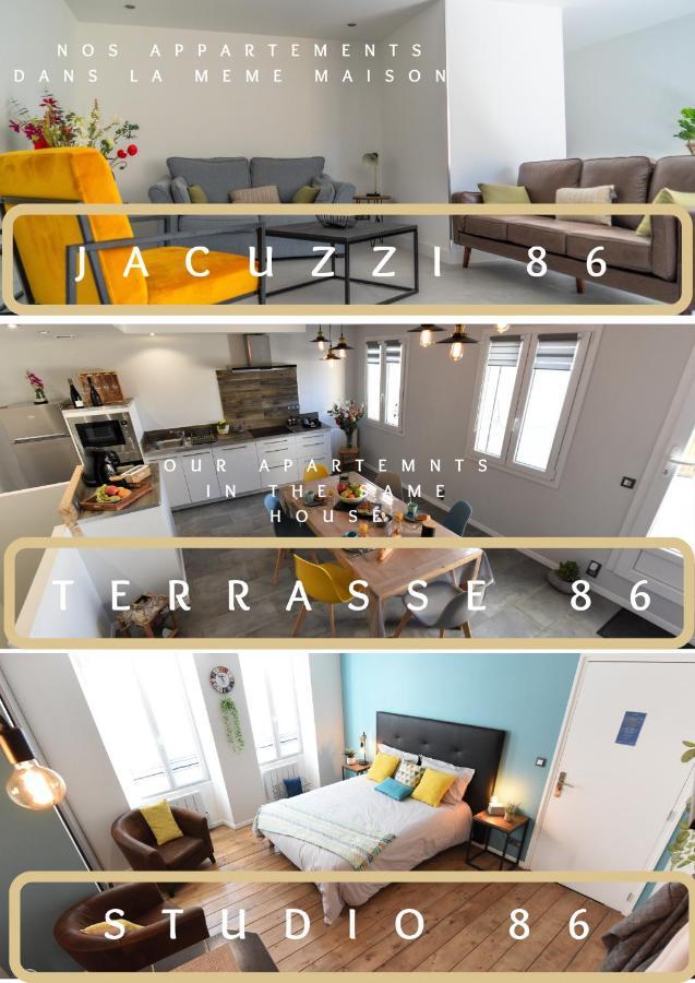 Studio 86 - Climatisation & Proche Centre-Ville- 2 Personnes - Bnb Еперне Екстериор снимка